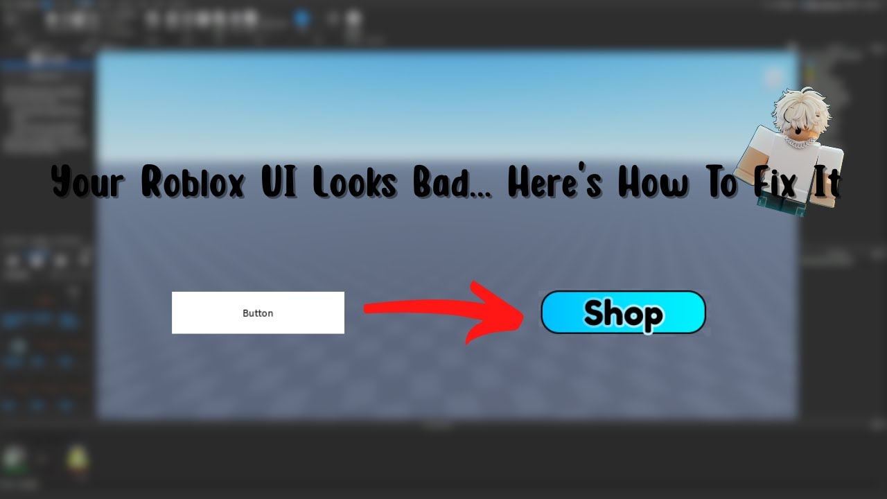 Your Roblox UI Looks Bad... Here's How To Fix It | ScriptedByMilo #robloxstudio #gamedev #tutorial