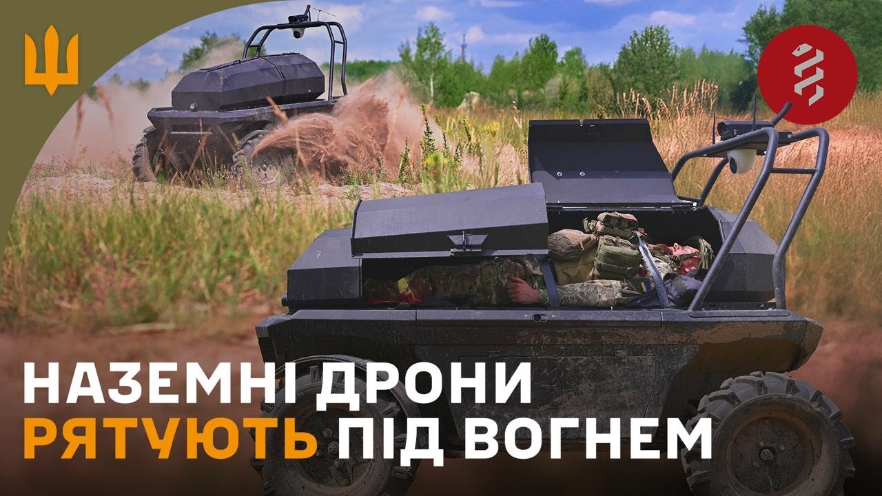 Роботи, що рятують життя на передовій | 1 медичний батальйон відпрацьовує медевак за допомогою НРК