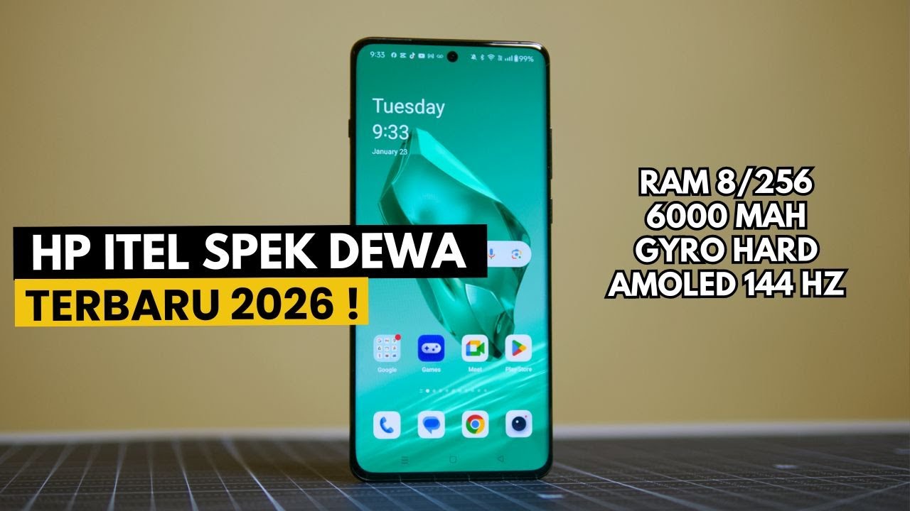 7 Rekomendasi HP Itel Terbaru Spek Dewa 2026 Harga 1 - 2 Jutaan!