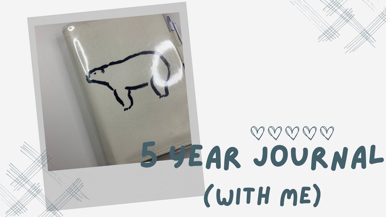 5 Year Journal (with me) | Sterling Ink