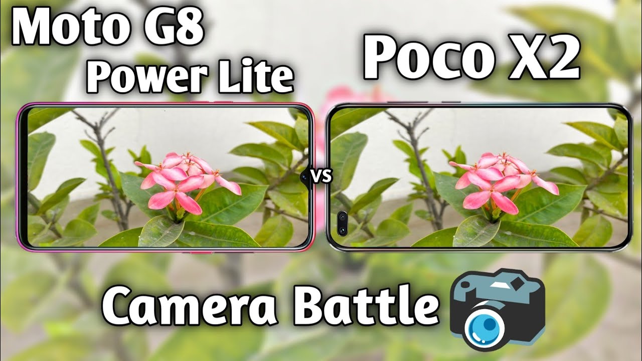 Moto G8 Power Lite vs Poco X2 Camera Test Comparison