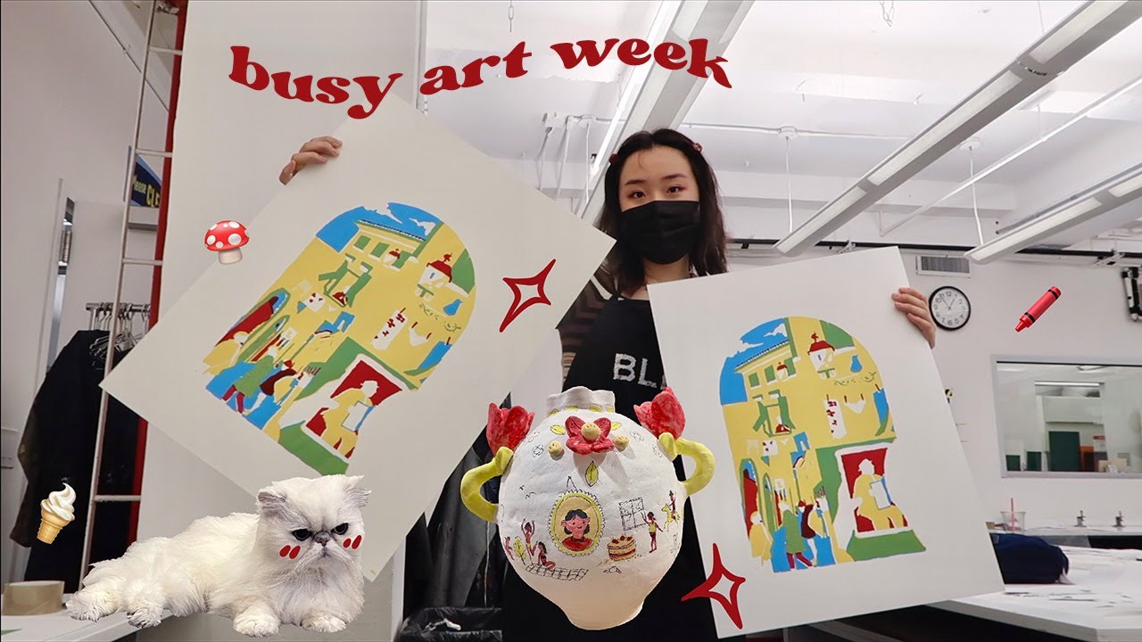 A bUsY Week of Art Making