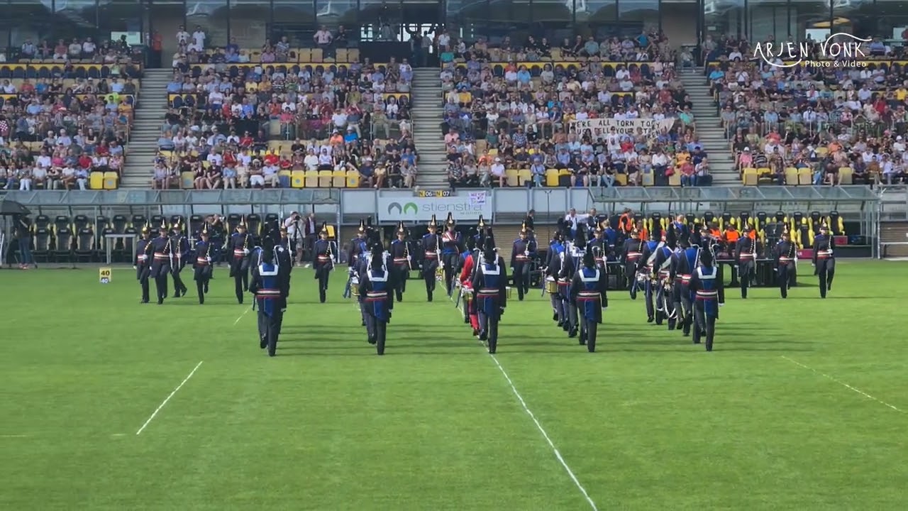 WMC 2022 : Pasveerkorps Leeuwarden - March on and March off the field
