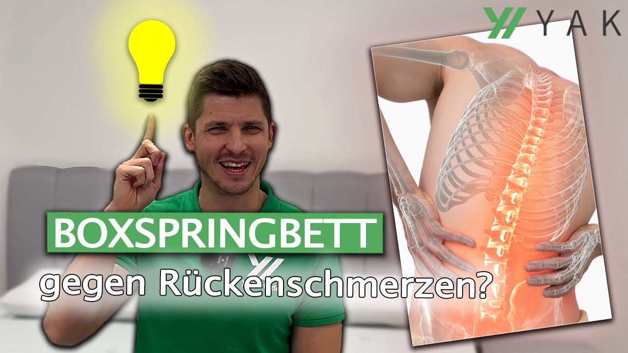 Hilft ein Boxspringbett bei Rückenschmerzen?