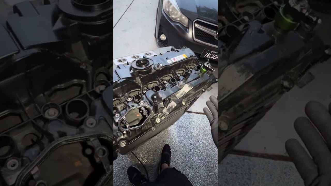 CRACKED my B58 GEN 2 valve cover PCV system, DO YOUR PCV PIN DELETE