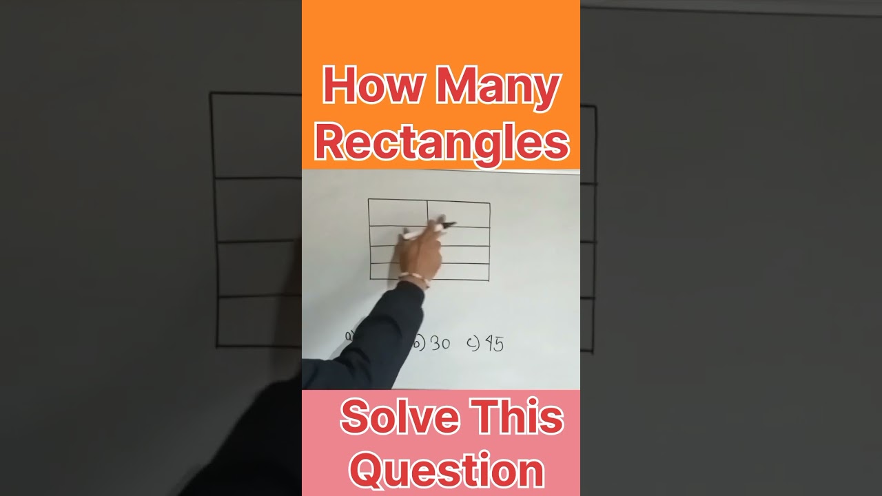 How Many Rectangle/ counting figures/ figures reasoning