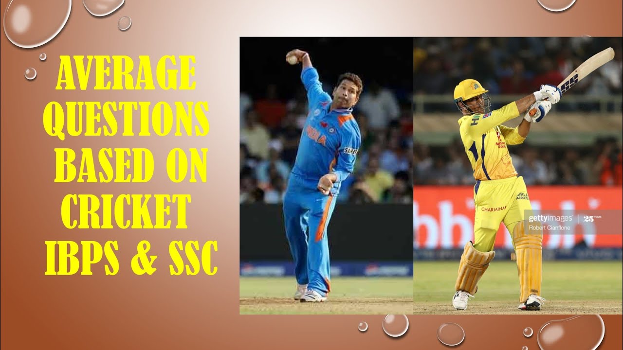 Average Problems based on  CRICKET