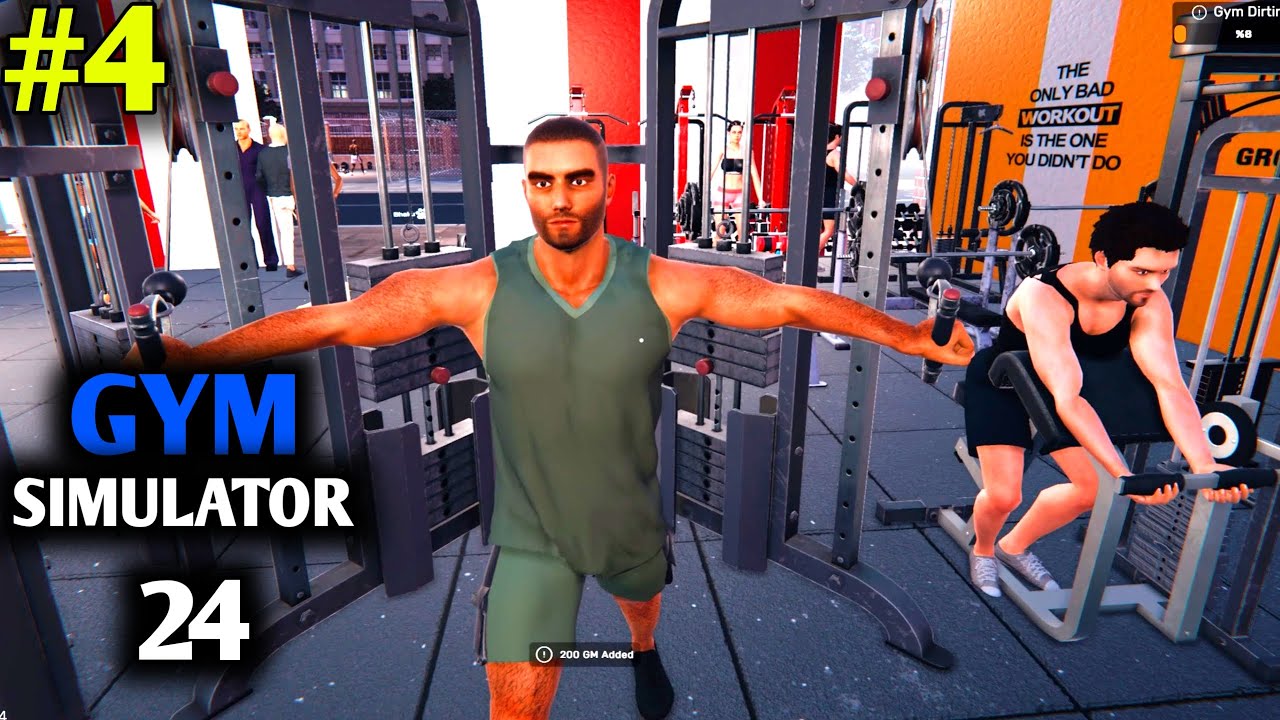Геймплей Gym Simulator 24 [хинди] - Торговый автомат по покупке тяжелого оборудования Boxing Club