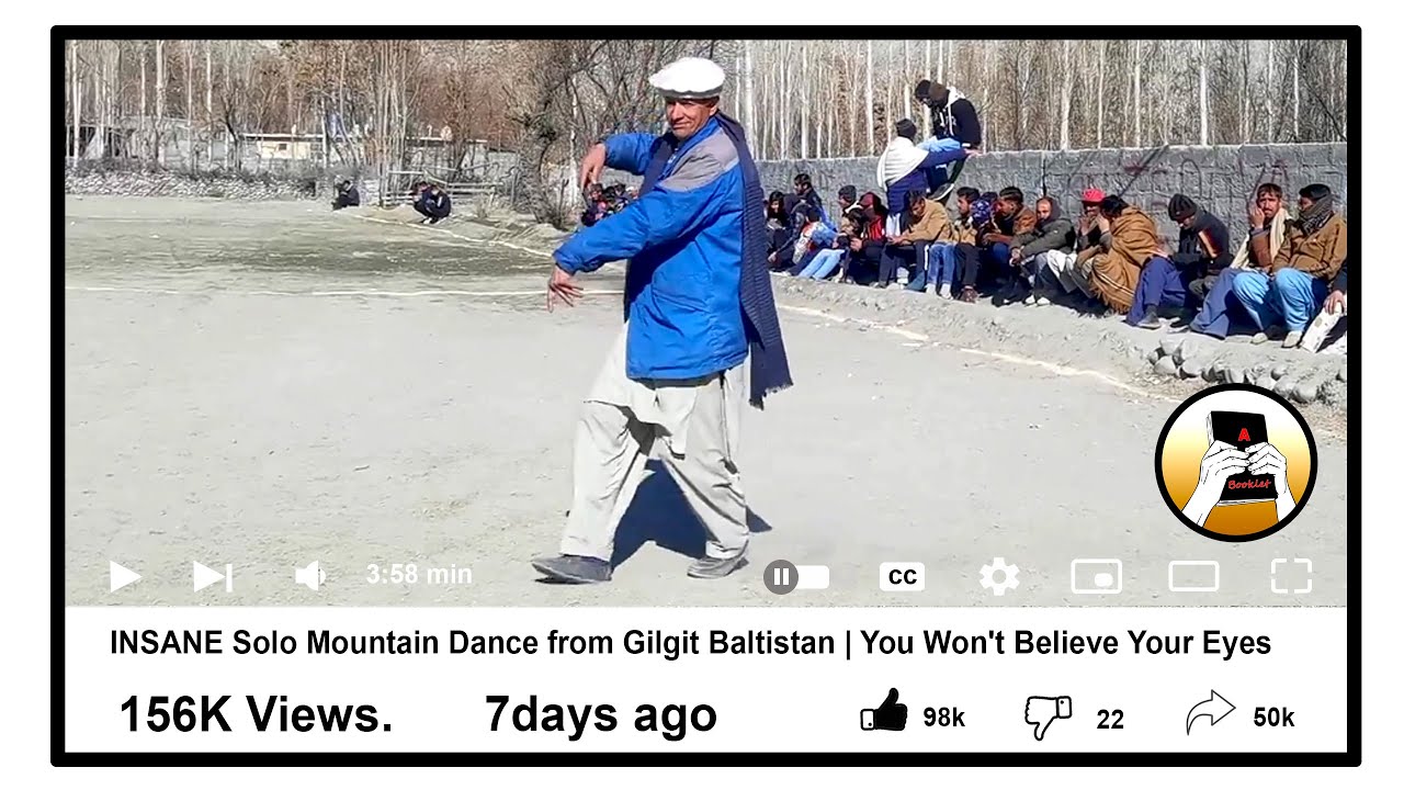INSANE Solo Mountain Dance from Gilgit Baltistan | You Won't Believe Your Eyes