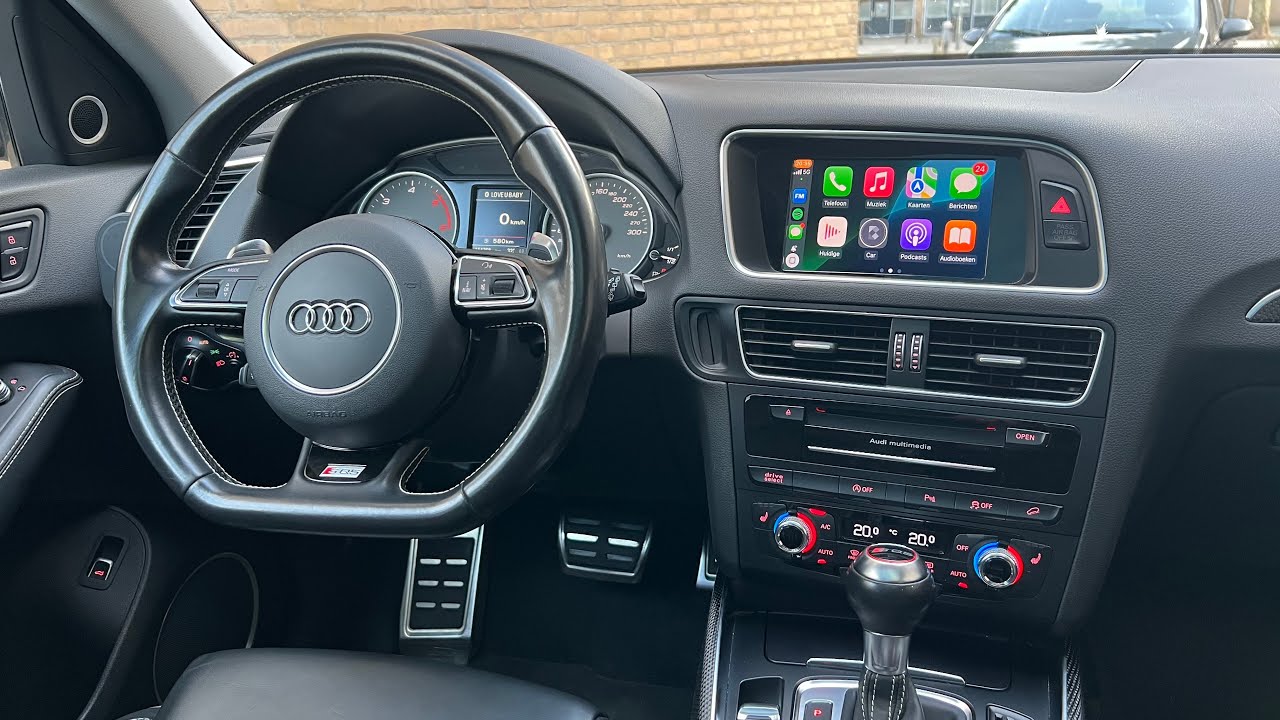 Apple CarPlay en Android Auto voor de Audi SQ5!
