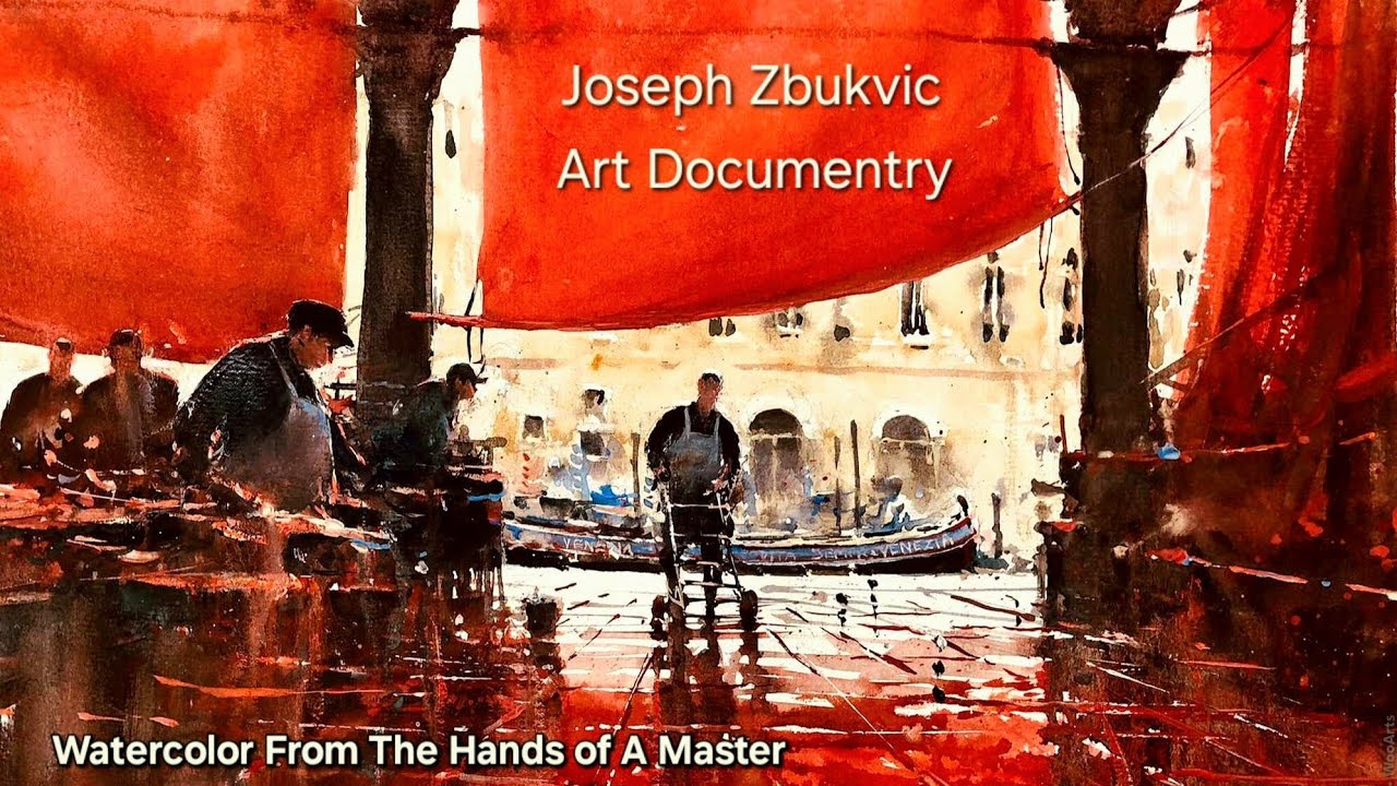 Joseph Zbukvic Watercolor Artist - Art Documentry - Slideshow
