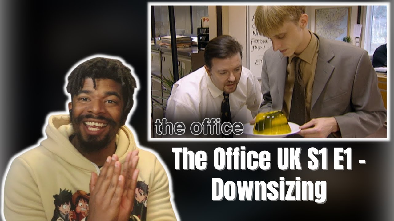 AMERICAN REACTS TO The Office UK S1 E1 - Downsizing