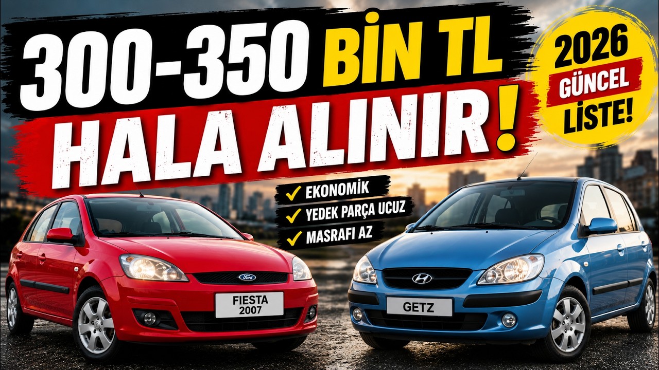 Автомобили в наличии по цене от 300 000 до 350 000 турецких лир, самые дешевые варианты, рекоменд...