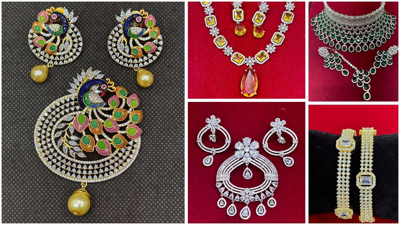 Exclusive AD Jewellery Wholesale | AD Jewellery Best Designs | AD Jewellery Wholesale | Sawariya