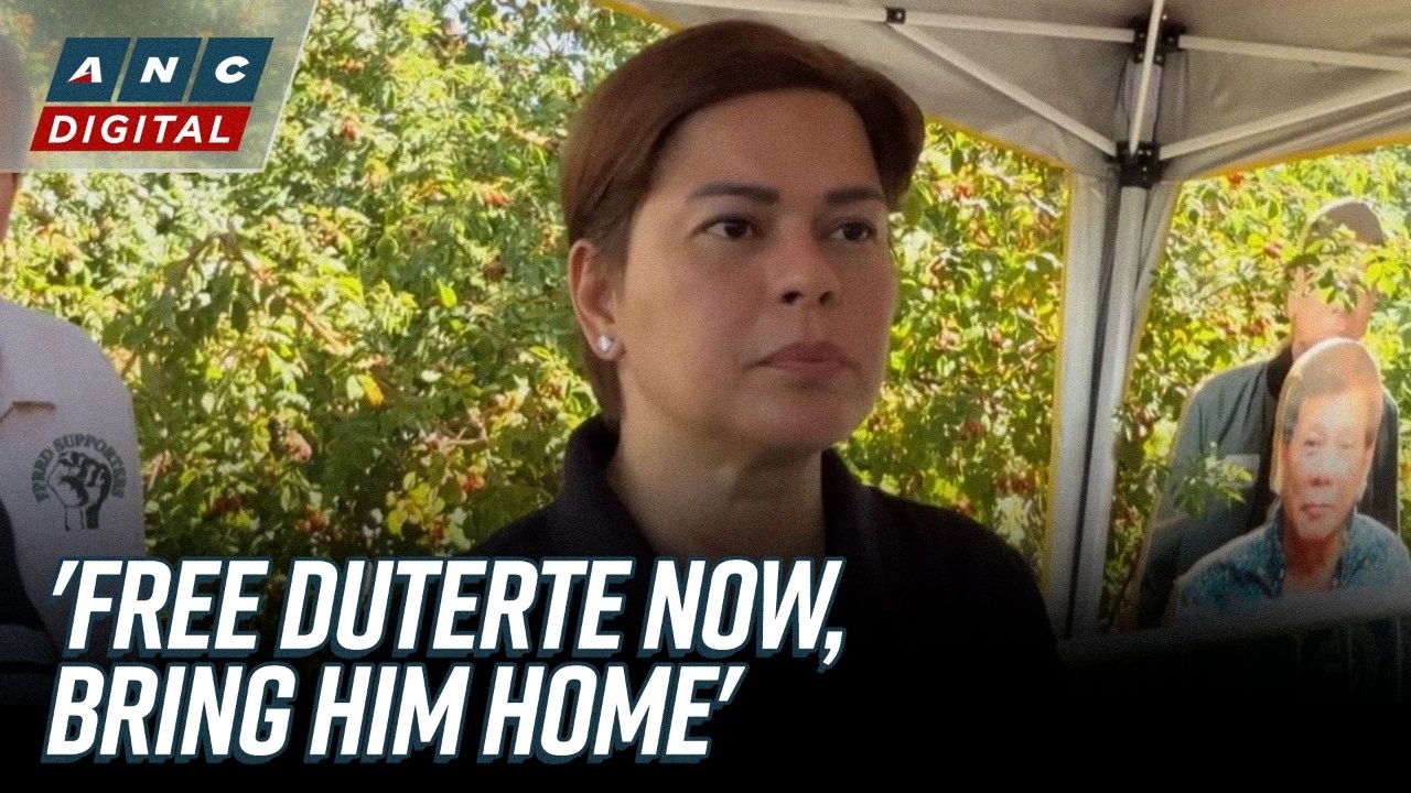 'We're angry': VP Sara says following ICC process but decries 'injustice' in father's 'kidnapping'