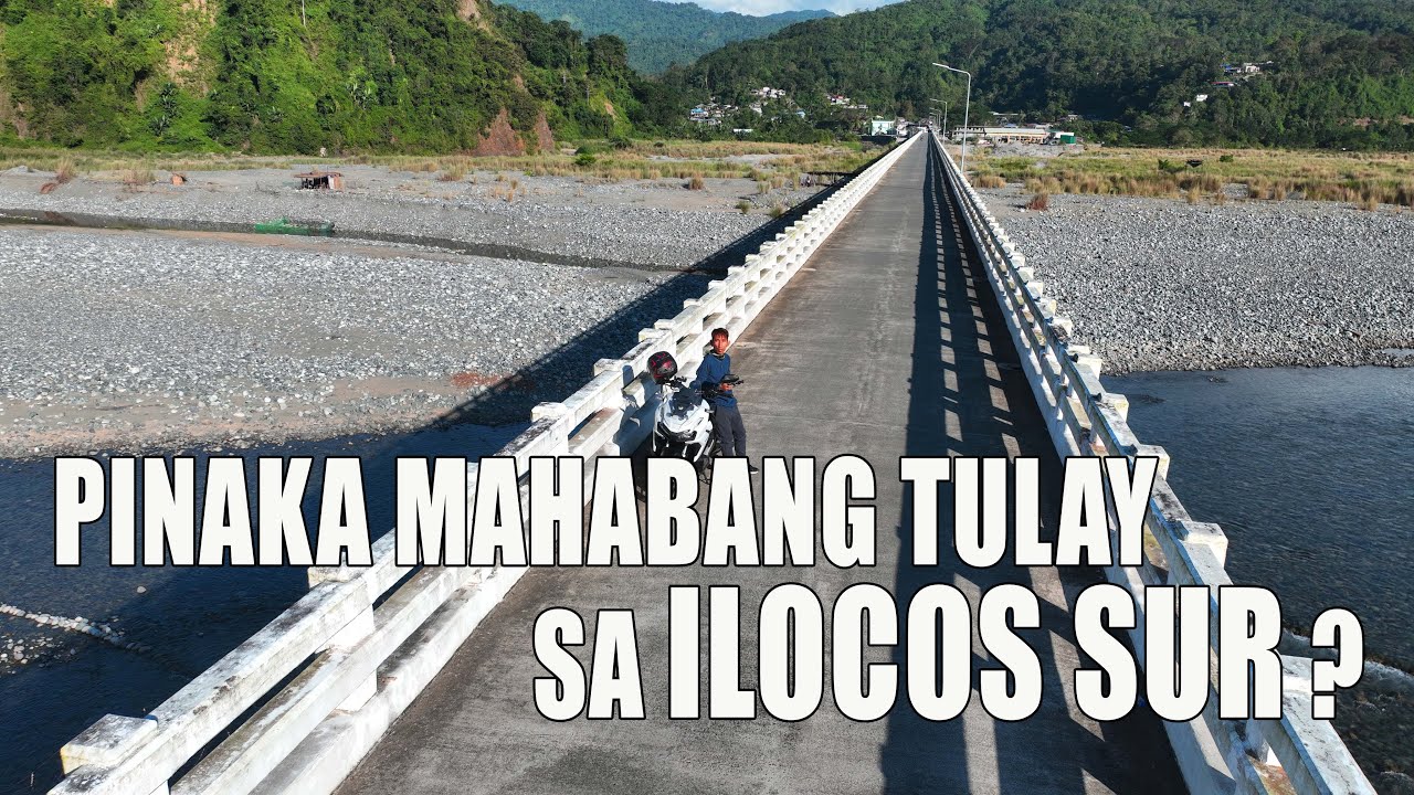 LONGEST BRIDGE IN ILOCOS SUR | SUGPON BRIDGE #ilocossur #longestbridge