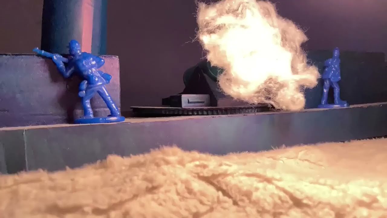 Baptism By Fire (Army Men Stop Motion)