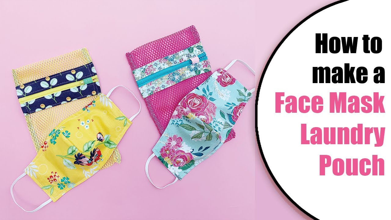 How to Make a Mesh Laundry Bag for Face Masks - Beginner Sewing Friendly