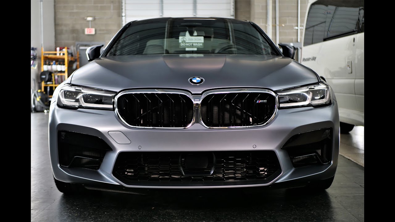 How To Protect Matte Paint 2020 BMW M5: Dr. Beasley's Matte Paint Coating