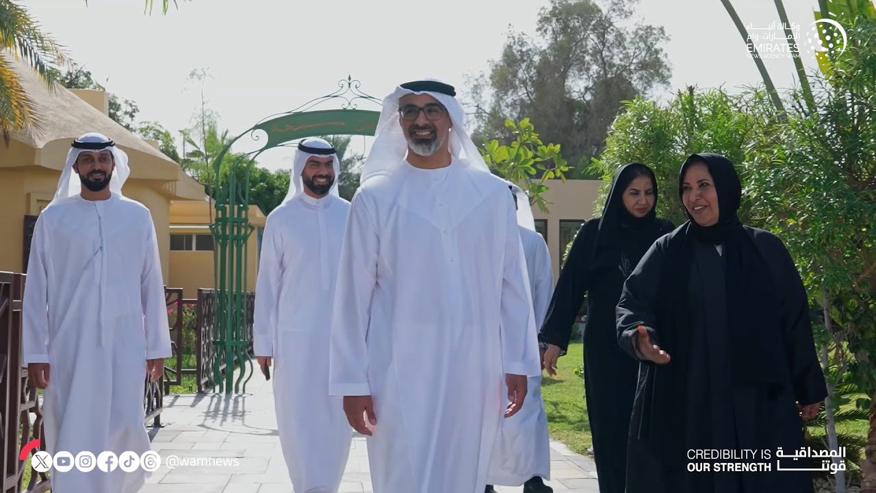 خالد بن محمد بن زايد يزور مقر الاتحاد النسائي العام في أبوظبي
