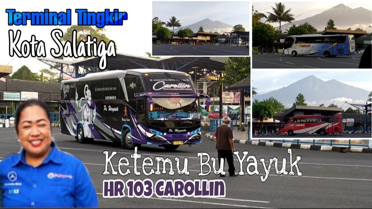 Suasana Terminal Tipe A Tingkir Salatiga Disaat Pandemi dan Pembatasan Angkutan Umum