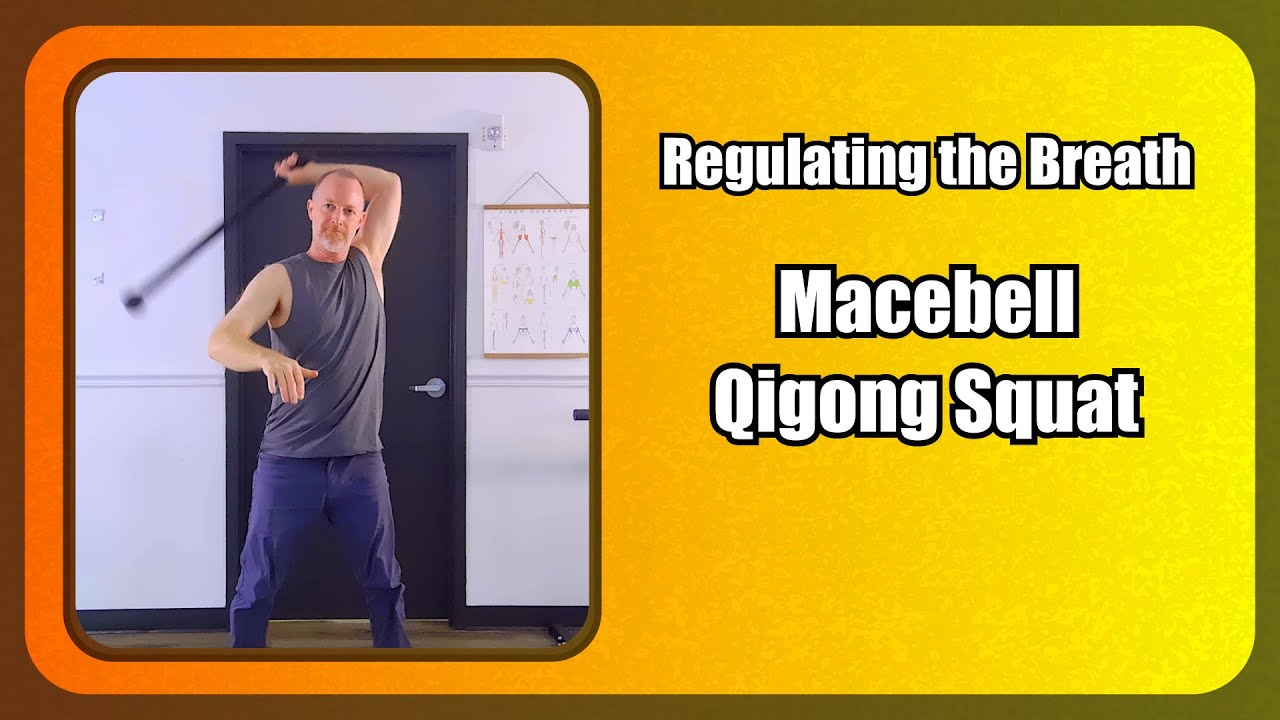 Regulating the Breath with Macebell Squat
