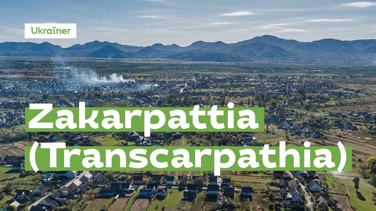 Zakarpattia (Transcarpathia) from above · Ukraїner