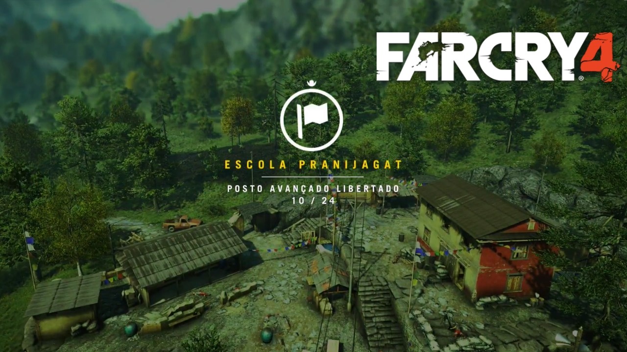 Far Cry 4 #38 – Posto Avançado: Escola Pranijagat | Gameplay em Português [PS4]