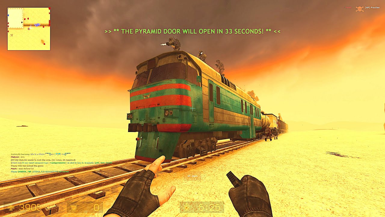 CSS: Zombie Escape Mod - ze_ATIX_Extinction_b7 on NiDE