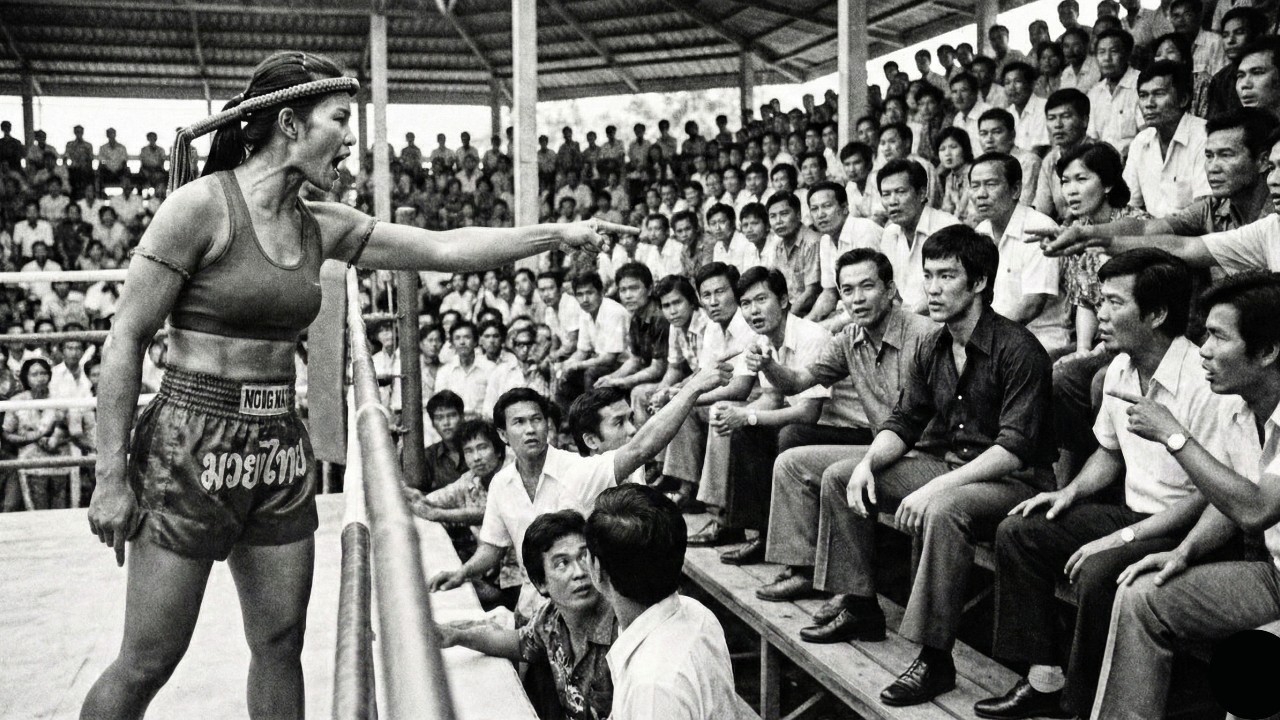 Niepokonany Mistrz Muay Thai Wybrał Mężczyznę — Nie Wiedział Że To Bruce Lee Wszyscy Buczyli Bruce'a