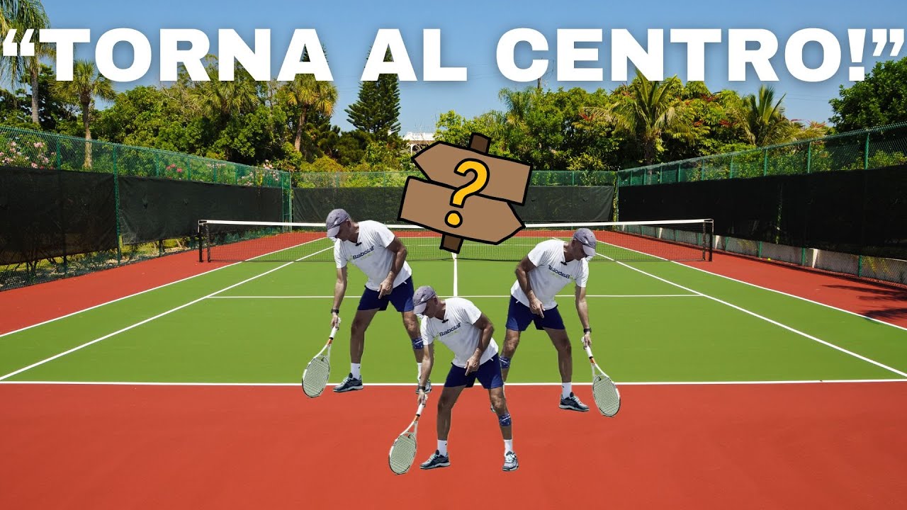 TENNIS: la POSIZIONE in CAMPO MIGLIORALA cosí