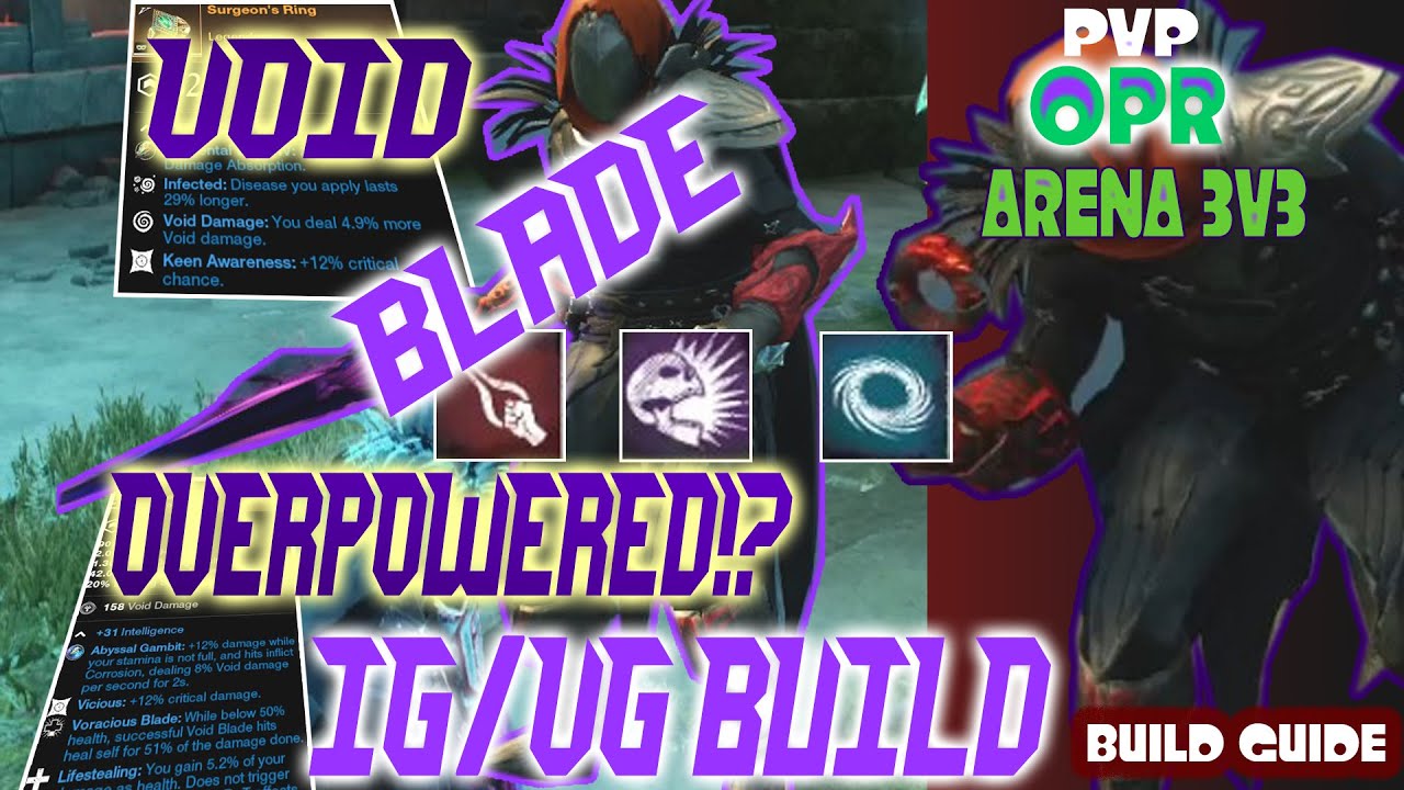 Void Blade OP! IG/VG Build (NEW WORLD PVP)