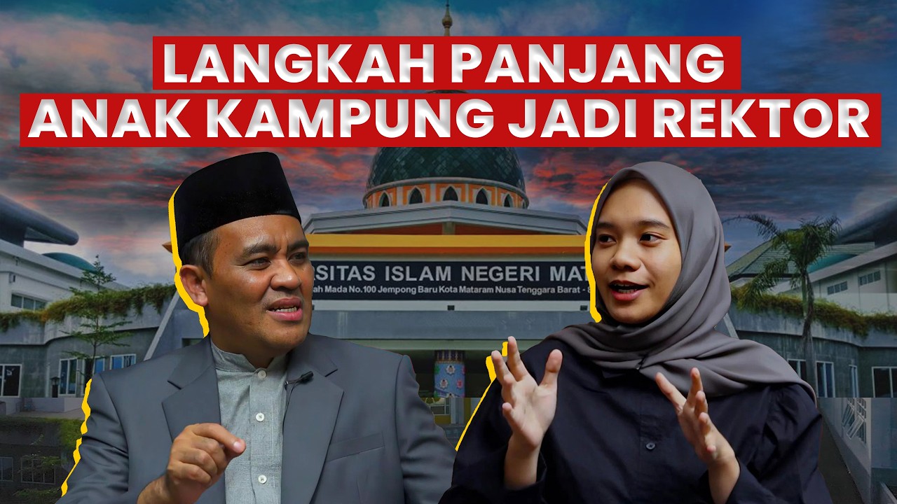 Dari Pencari Rumput hingga Kursi Rektor: Kisah Inspiratif Prof. Masnun Memimpin UIN Mataram