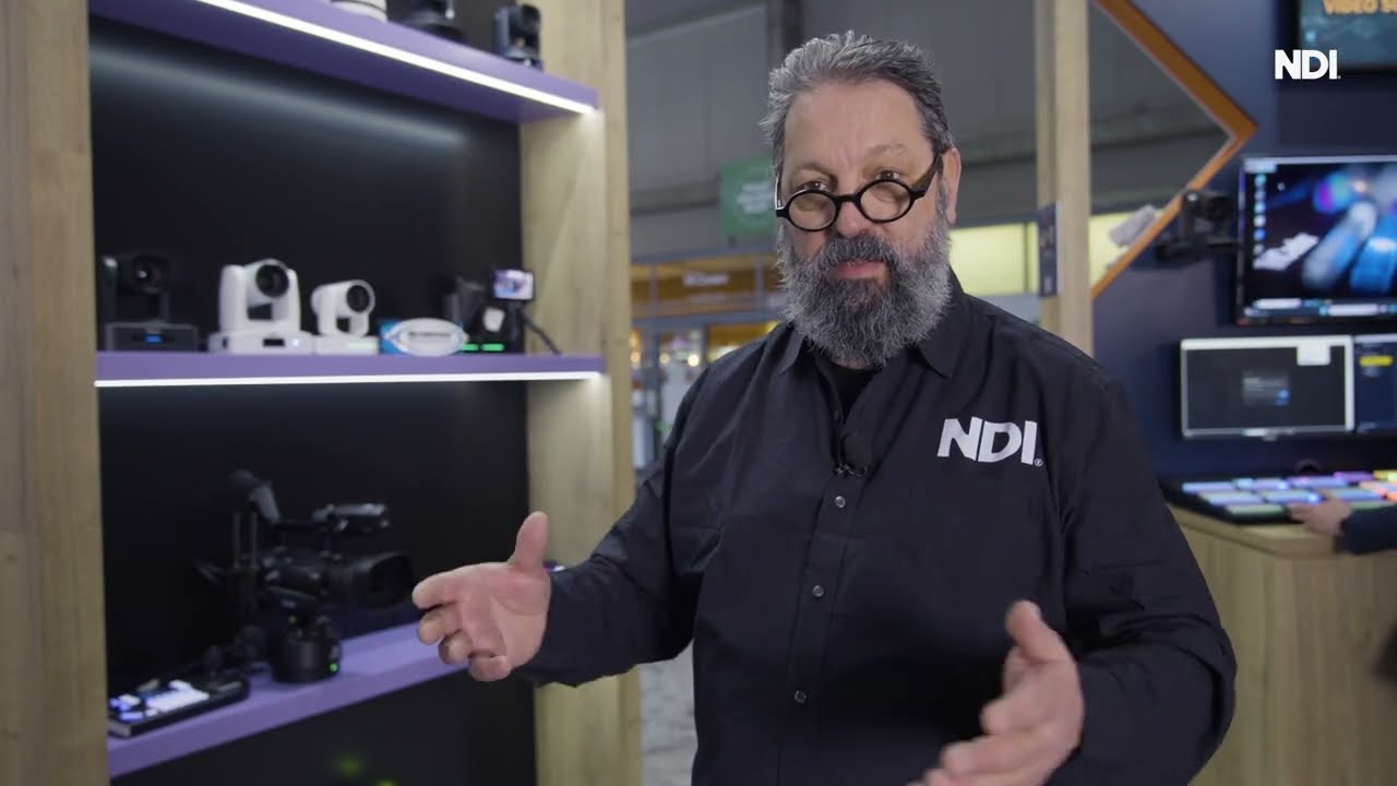 NDI workflow at ISE 2024