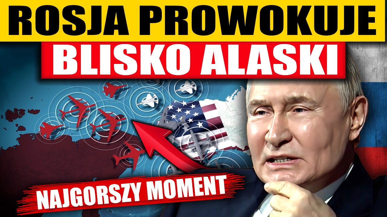 ROSJA PROWOKUJE BLISKO ALASKI - NAJGORSZY MOMENT