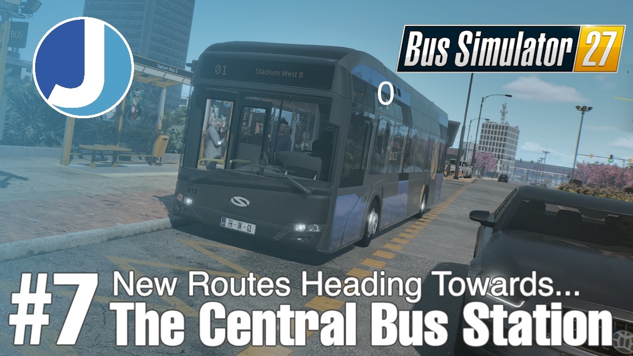Открытие центрального автовокзала | Эпизод 7 | Bus Simulator 27
