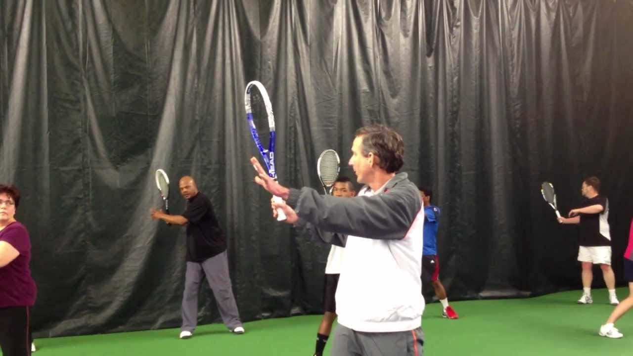Bill Bartlett, USPTA Tennis Pro, Tennis Video Lesson-Roger Federer Forehand in Three Easy Steps