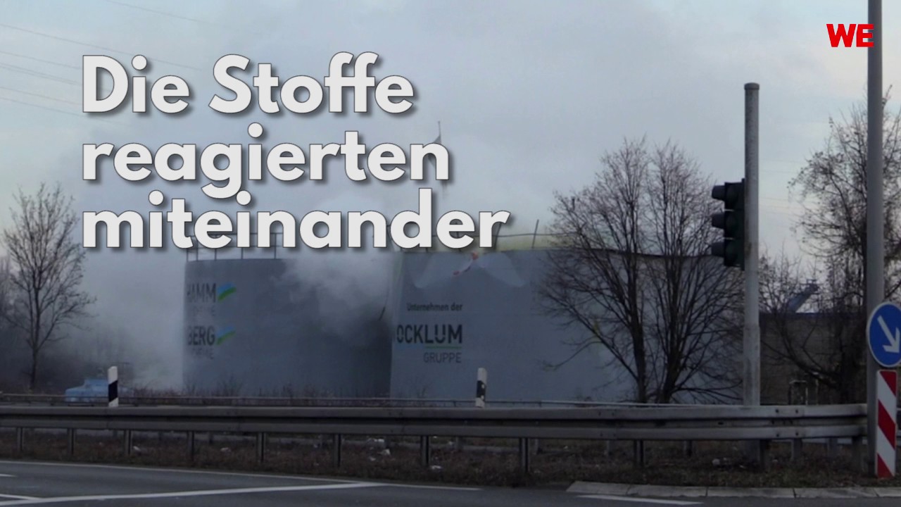 Schwerer Chemieunfall in Oberhausen - Giftige Wolke schwebt &uuml;ber den Ruhrpott