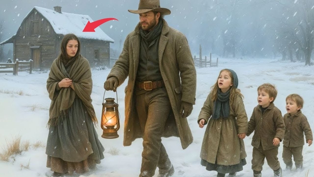 Le bûcheron solitaire recueille une veuve et ses trois enfants, sans savoir qu’ils seront sa famille