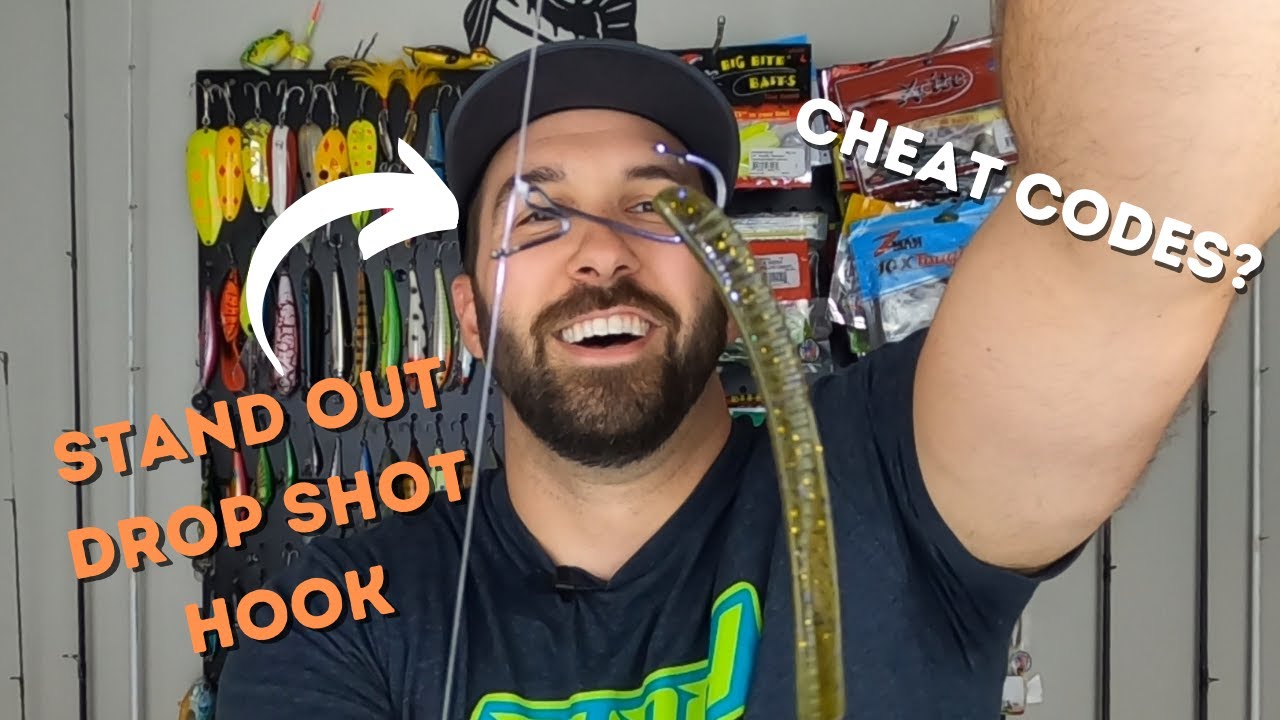 Fishing The Stand Out Drop Shot Hook ft. Burly Fishing