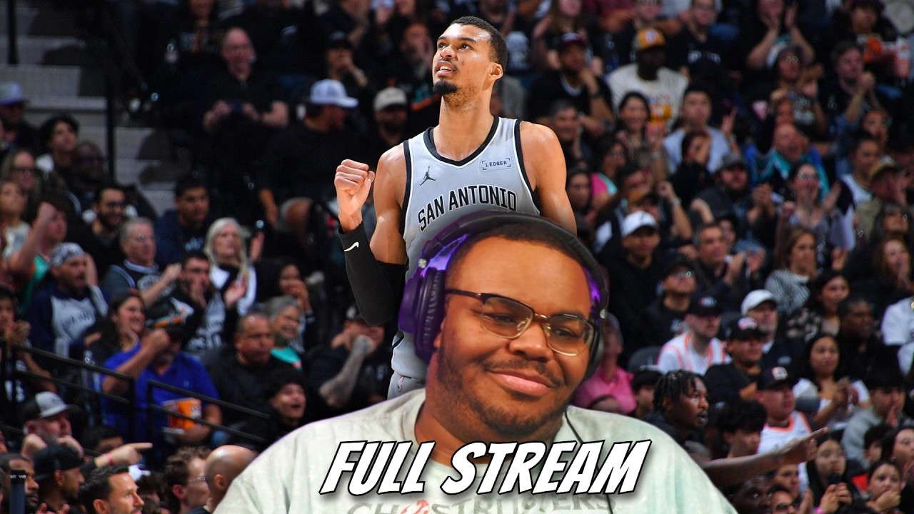 MAR 8 - SPURS VS. ROCKETS, WEMBY'S INSANE, HORNETS VS. SUNS, LEGENDOFWINNING REACTIONS [Full Stream]