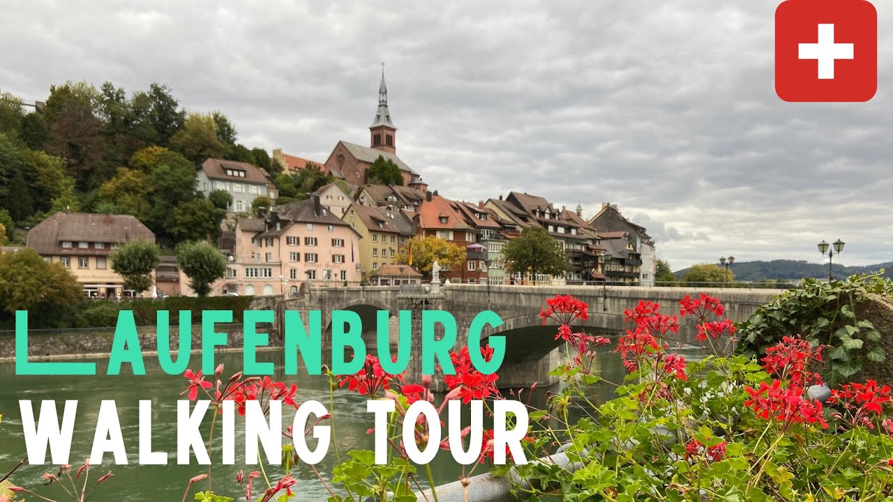 Laufenburg, Switzerland 🇨🇭4K - Walking Tour