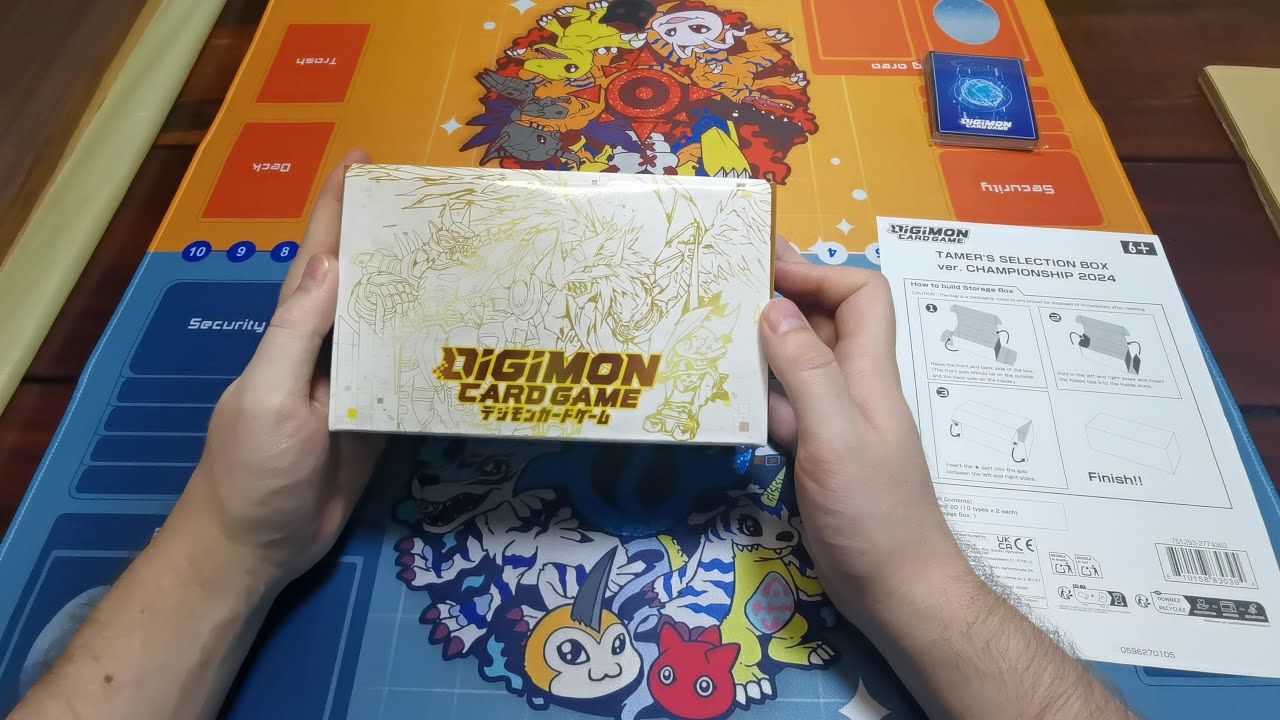 Unboxing: Digimon Card Game - Tamer's Selection Box ver. Championship 2024