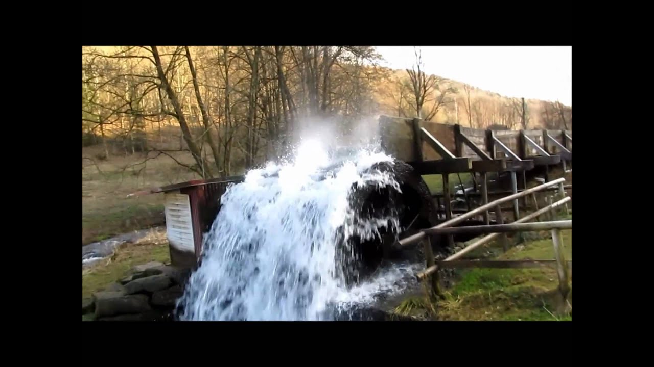 Das Wasserrad zwischen Egloffstein und Mostviel 2011 HD