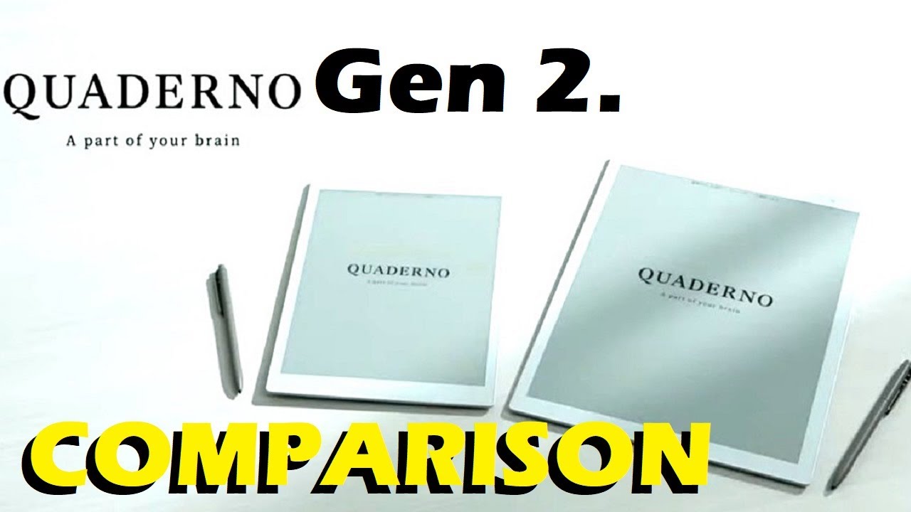 Fujitsu Quaderno A4 Gen 2 vs Quaderno A5 Gen 2 Comparison