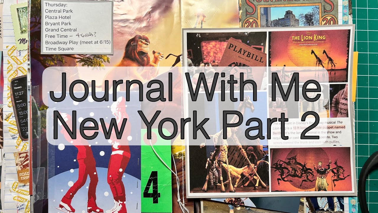 Creative Journaling | Memory Keeping | New York Part 3