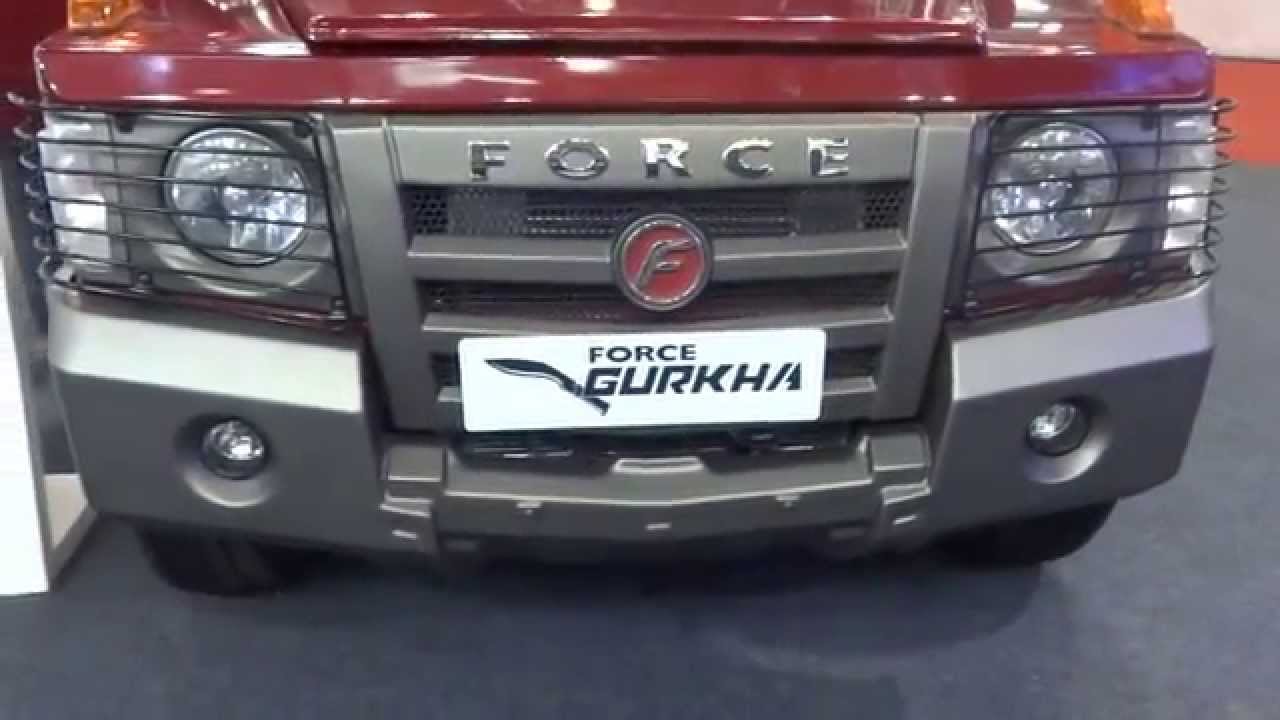 Force Motors Force Gurkha at Bus & Special Vehicle Show