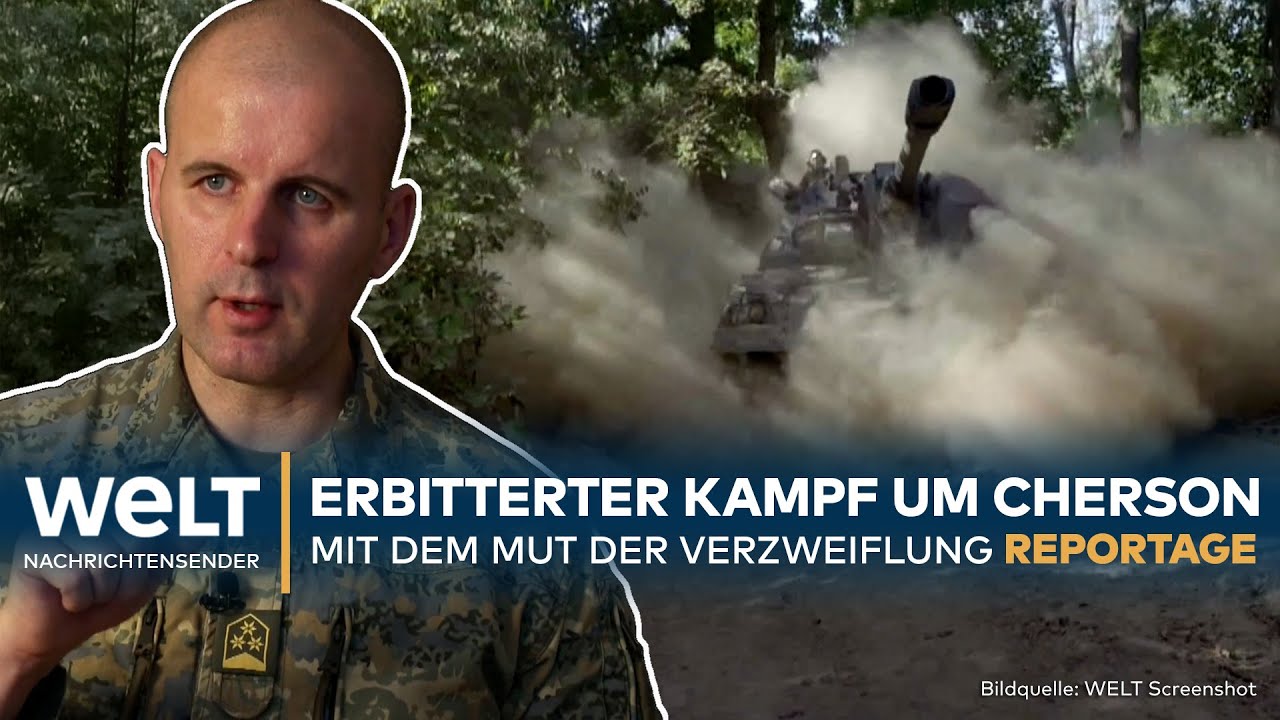 DREI JAHRE PUTINS KRIEG: Kampf um die Frontstadt Cherson - Leben und Sterben für die Ukraine | WELT