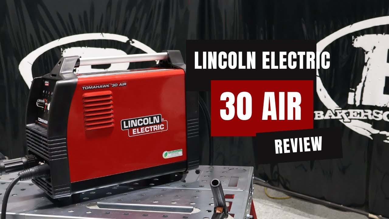 Lincoln Electric 30 air Plasma Cutter Review K5457-1