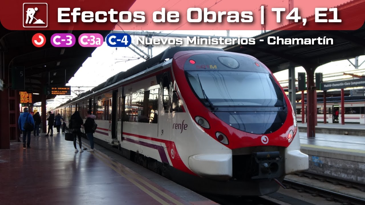 Obras entre Nuevos Ministerios - Chamartín por el Túnel de Sol | Efectos de Obras